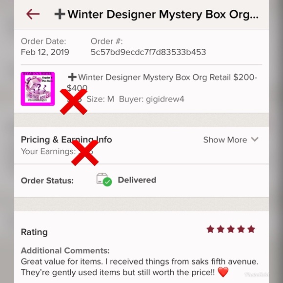 ➕Winter Designer Mystery Box Org Retail $200-$400 - Picture 4 of 4